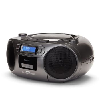 AIWA Prenosni CD/MP3/Kasetar radio - Boombox z DAB+/FM-RDS BBTC-660DAB/MG