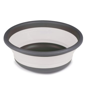 Collapsible Round Washing Bowl Medium Grey
