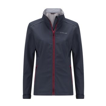 Ladies Jacket Bingley Softshell Grey Blue