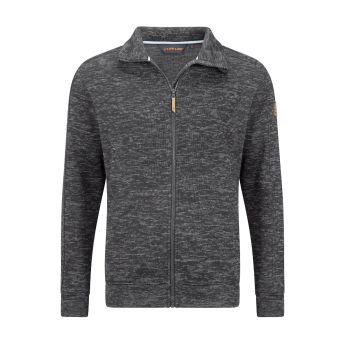 Men's Fleece Vest Hexham Grey Melange