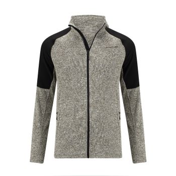Men's Fleece Vest Howden Black Melange