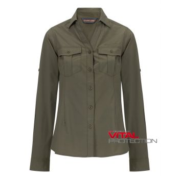 Ladies Shirt Margate HHL Olive Green