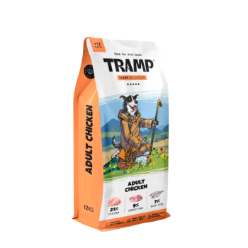 Tramp Selection Adult Chicken - suha hrana za odrasle pse s piščancem, 3 kg