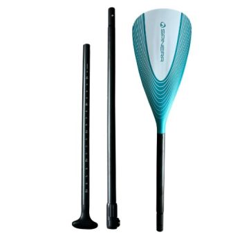 Veslo za SUP Classic Alu Teal Blade