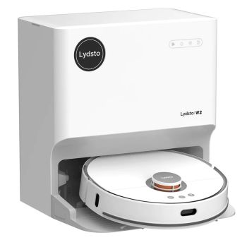 Lydsto W2 samočistilni robotski sesalnik za suho in mokro čiščenje, bel