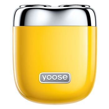 YOOSE Mini 2.0 potovalni brivnik, rumen