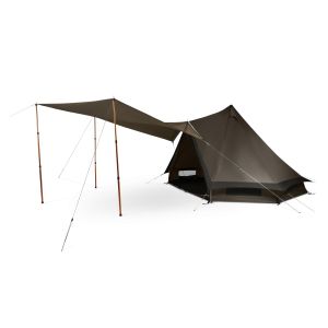 Ponjava Kampa Kite kot podaljšek šotoru Pineveil