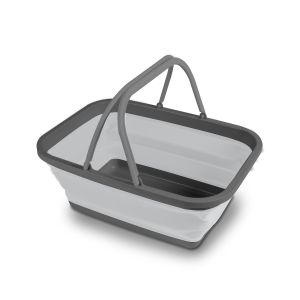 Collapsible Washing Bowl Medium Grey
