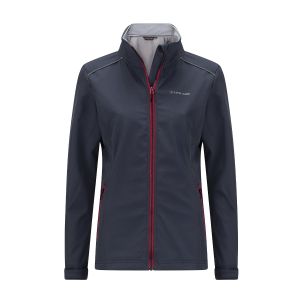 Ladies Jacket Bingley Softshell Grey Blue