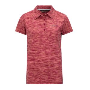 Ladies Polo Shirt Carliste Dark Pink