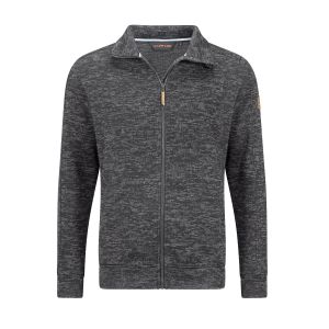 Men's Fleece Vest Hexham Grey Melange