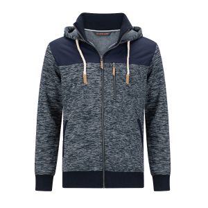 Men's Fleece Vest Horsham Navy Melange