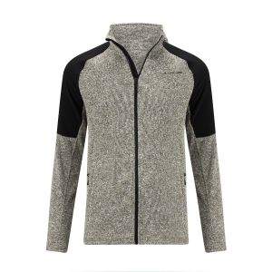 Men's Fleece Vest Howden Black Melange