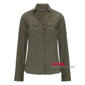 Ladies Shirt Margate HHL Olive Green