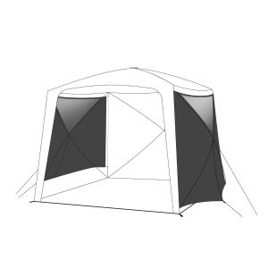 Sidewalls for Pavilion Quick Hub SQUARE