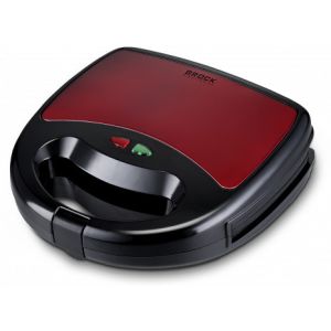 BROCK aparat 4v1 za sendviče/vafle/pecivo/grill - SSM 6004 RD